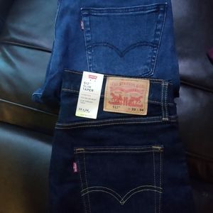 Two pairs of mens levi jeans ,